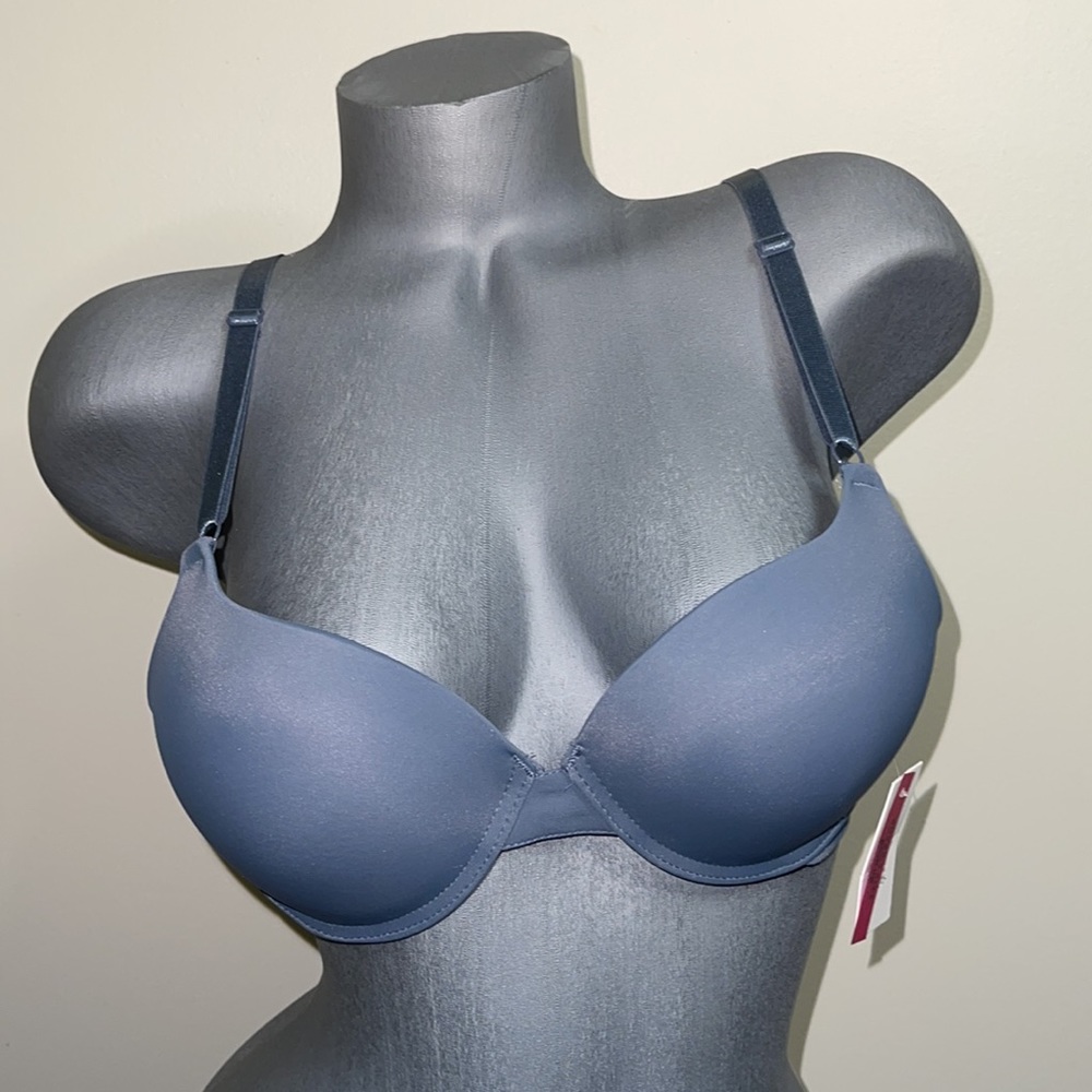 Super Extra Push Up Maximum Lift Add Two Cup Size Double Padded Bra.